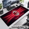 Custom Name Text Mouse Pad AC Milan Personalized Desk Pad For Work And Gaming