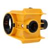 Door Lock Installation Kit Carbon Steel Hole Saw and ABS Guide Template for 1 3 8 to 1 3 4 Inch Thick Wood Door Yellow