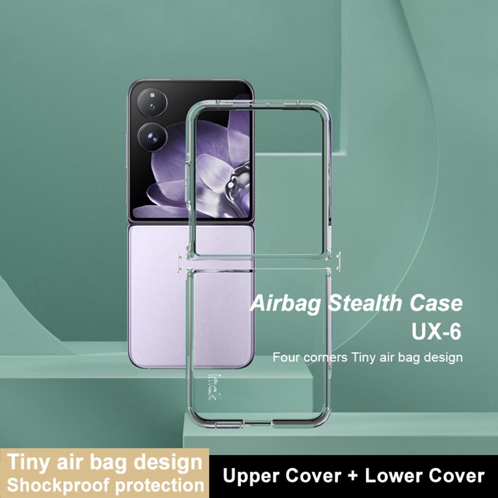 

IMAK UX-6 Series for Xiaomi Mix Flip 5G Case Airbags Protection Clear TPU Phone Cover A