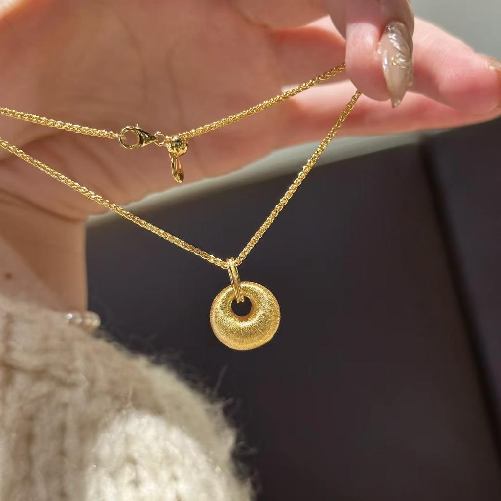 Handmade Brushed Gold Tuo Tuo Pendant Accessories, Ancient Inheritance, Brushed Gold Tuo Tuo Tuo Earrings, Earrings.