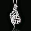Autumn And Winter Jewelry Simulation Red Corundum Retro Leopard Pendant Necklace Main Stone 18 * 20