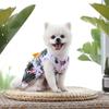 Pet Dog Summer Clothes Skirt Printing Cute Pet Puppy Vest Clothing Shirt
