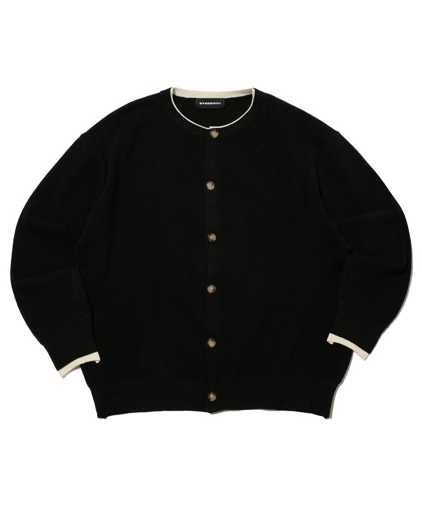 Otherfits Layered Thin Cardigan (Black)