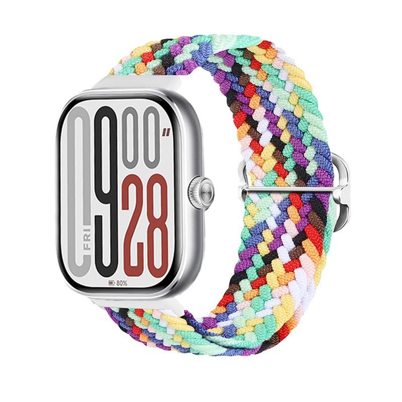 Braided Nylon Strap for Xiaomi Mi Band 9/8 Pro Breathable Comfortable Accessories Replaceable Wristband Redmi Watch 4/5 correa