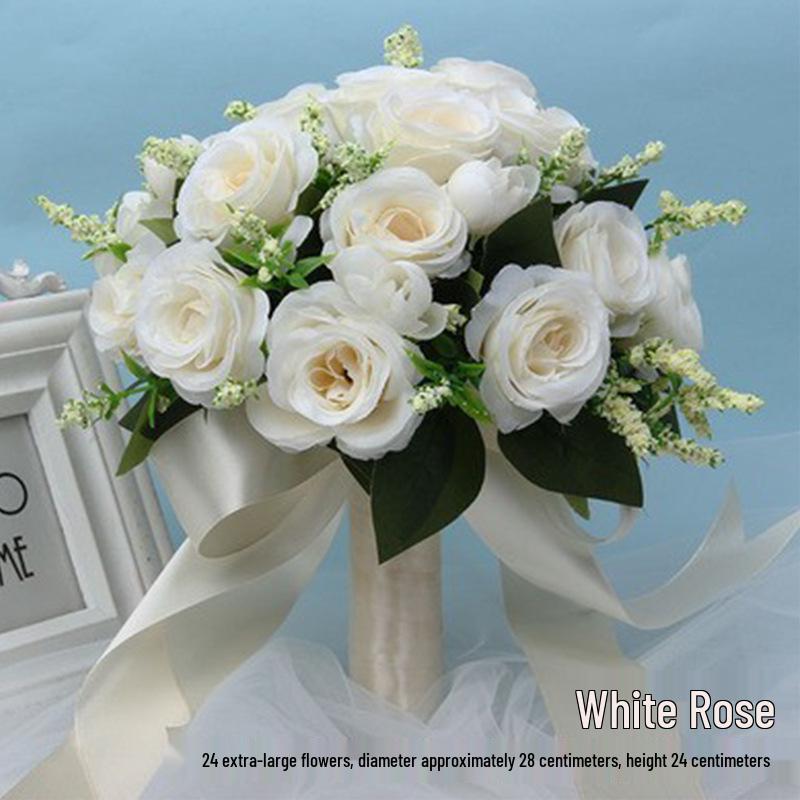 Koreanischer Waldstil Braut-Handstrauß für Hochzeit oder Foto-Requisiten