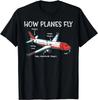 Aircraft Mechanic How Planes Fly Funny Aviation Men Women T-Shirt Streetwear Men Clothing Tops Camisas Ropa Hombre
