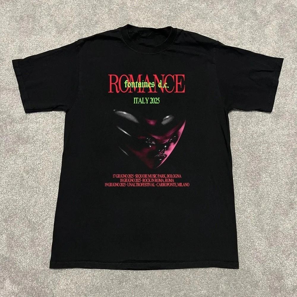 FONTAINES D.C. summer tour 2025 S to 5XL Unisex Cotton  BT1757 Unisex T-Shirt M