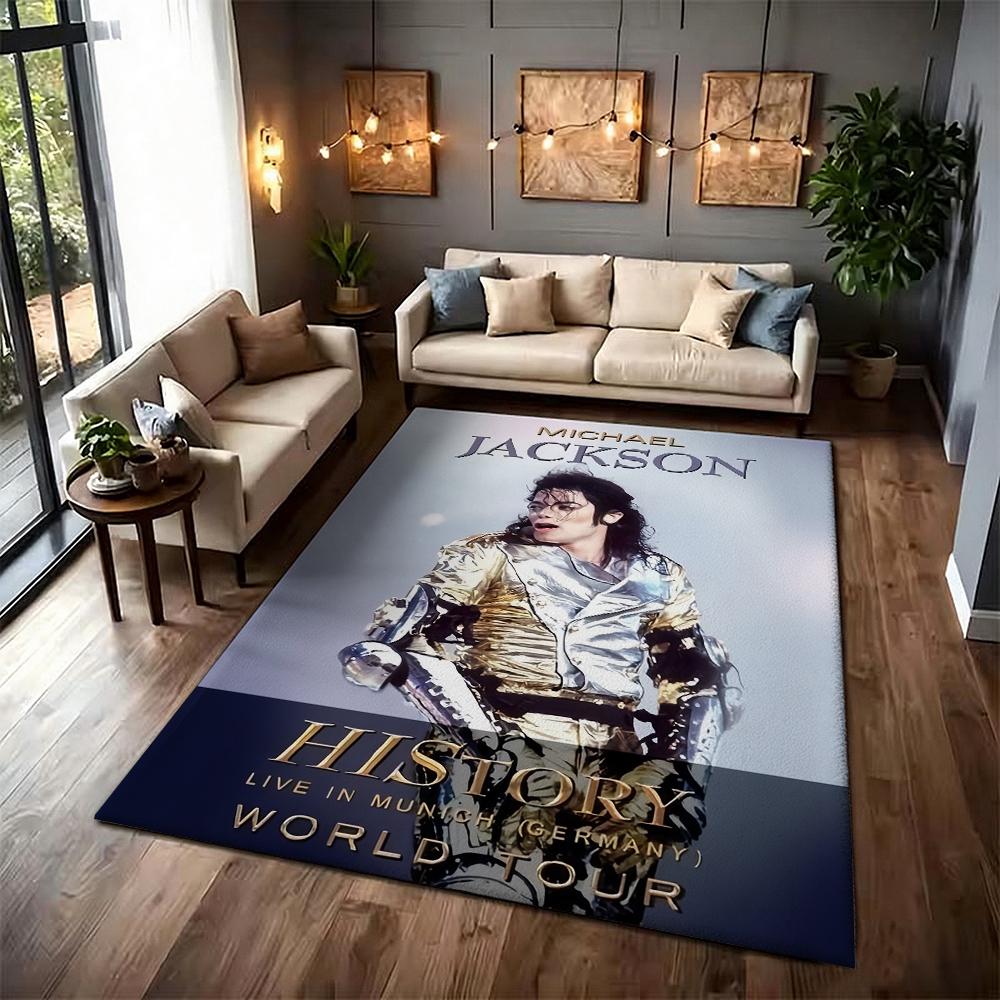 Michael Jackson History World Tour Indoor Rug Nonslip Durable Carpet For Bathroom Kitchen Home Decor New Year Gift