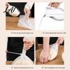 Portable Dough Mixing Pouch Silicone Kneading Bag Non-Stick Flour And Proofing Bag Easy Clean Baking Equipment for Baking Reusable Kitchen