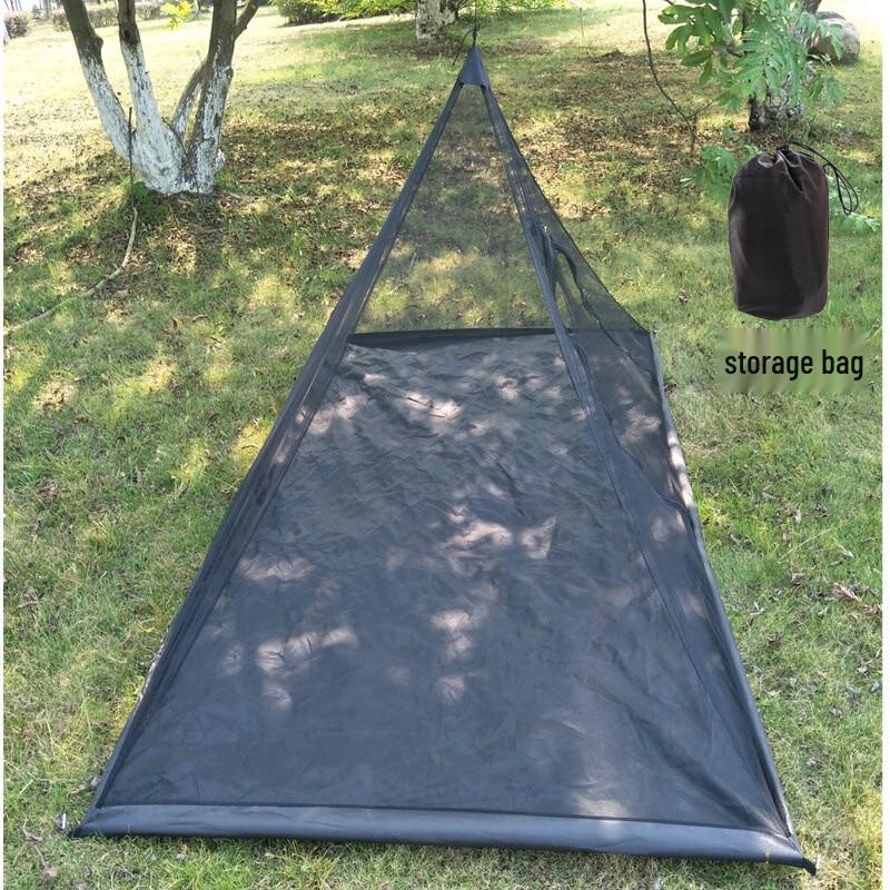 ZISIZ Outdoor Fishing Triangle Mosquito Net Tent