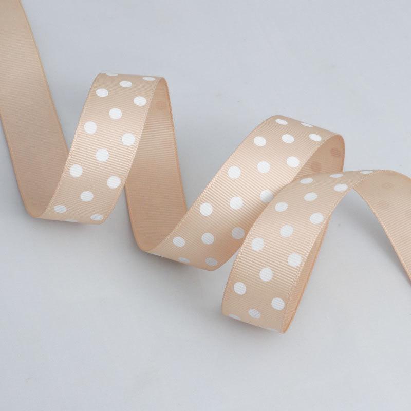 Dot Ribbon Colorful Ribbon Polka Threaded Ribbon Head Hair Accessories Hair Clip Bow Material Dot Ribbon Elegant Home Decorating Activity Supplies