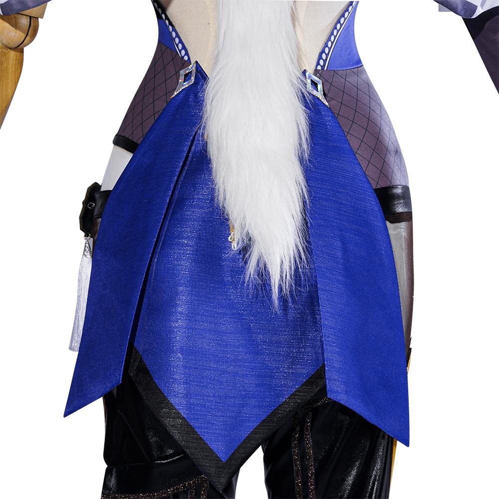Yelan   Cosplay Costume Sexy Lovely Uniform Halloween Party Outfit Women Shoes