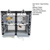 1 Set Double Layers Cage Building Block Toy Educational Closed Prisoner Cage Assembly