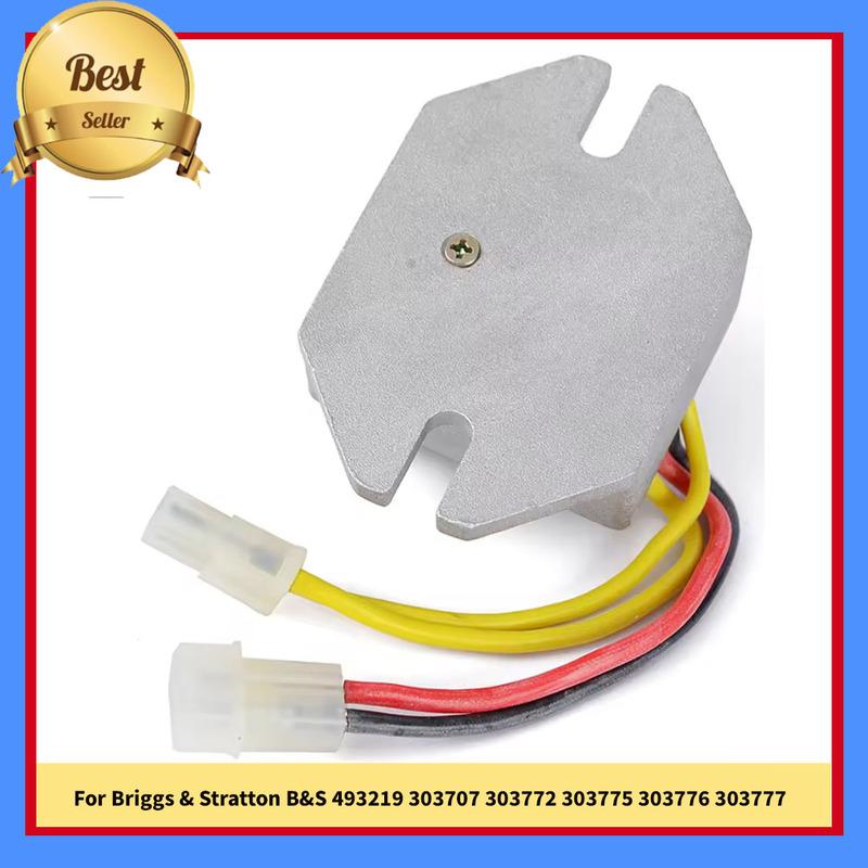 Motorcycle Voltage Regulator Rectifier For Briggs & Stratton B&S 493219 303707 303772 303775 303776 303777 Motorcycle Parts
