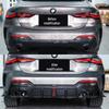 Stainless Steel & Black Carbon Fiber Quad Exhaust Pipes for BMW 4 Series (425, 430, G22, G26) - No Cutting/Welding Required