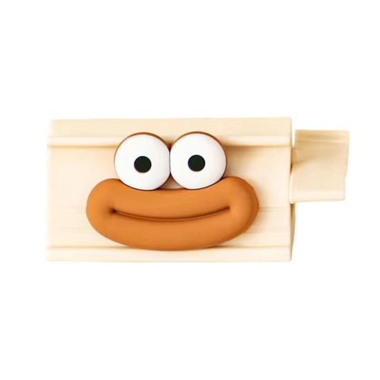 Cartoon Toothpaste Dispenser with Suction Base Wall-Mounted Roller Squeezer for Toothpaste Face Wash No-Waste Funny Bathroom Organizer for Kids Adults