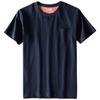 Export Export To Domestic Sales Short Sleeve T-Shirt Men's Pure Cotton Brushed Trendy with Pockets Cut Label Half-Sleeve T-shirt Top