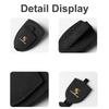 KSRQ6 Car Sun Visor Glasses Clip Card Storage Holder For Porsche Panamera Cayenne Taycan Boxster 911 Carrera-GT 928 944 918-Spyder 718
