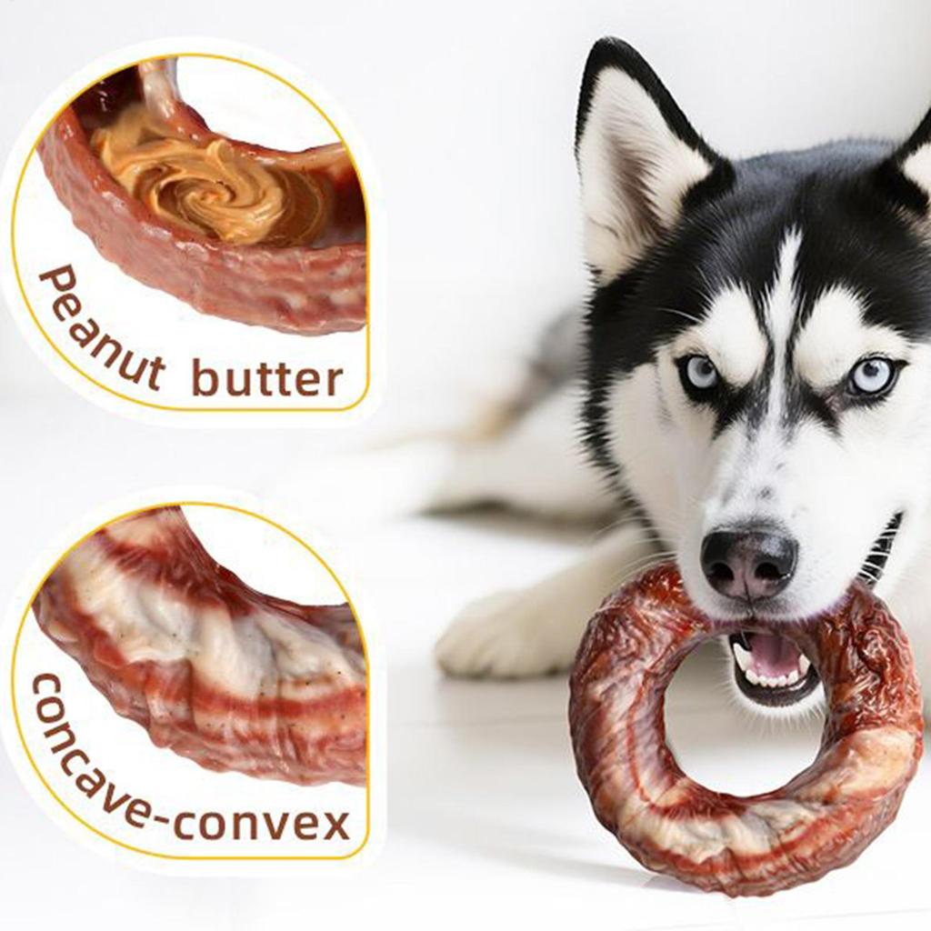 Dog Toys Beef-Flavoredfor Chewers Bone Teeth Cleaning Toy Supplies Suitable for Aggressive Chewers Chew Toy Pet Supplies