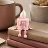 Tabletop Decorative Candle Figure 3D Printing Ornament, Wax Liquid Texture Dripping Sculpture with Smooth Surface Printed Movable Joints, Adjustable