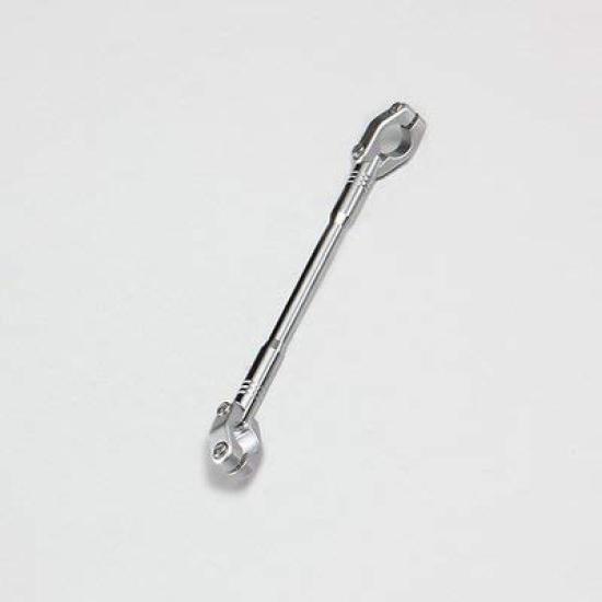 HURRICANE Handle Brace for inch Slim S Chrome Plated HB0688C 7/8 handlebars, Type, Size, 255mm, & Silver,
