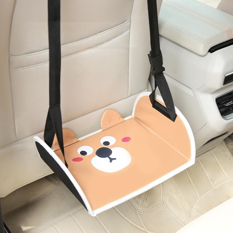 

Car Cartoon Teddy Bear Footrest,Car Seat Suspension Pedals,Foldable Design,Comfortable Pedal for Long-distance Travel
