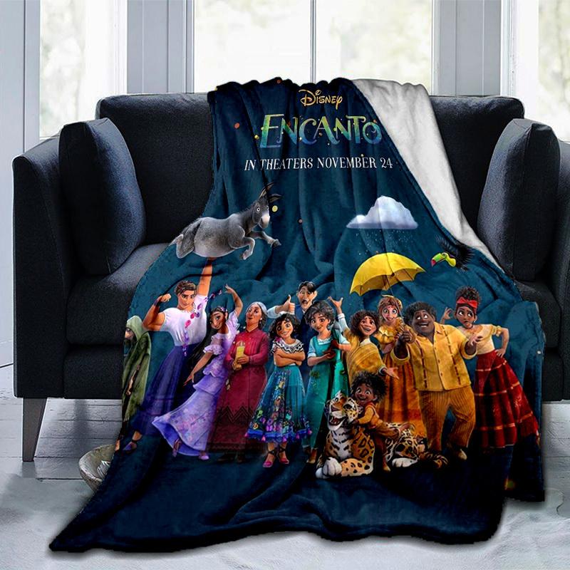 1pc, Disney's Encanto Blankets for Your Bedroom, Living Room, and More! Perfect As a Sofa Throw, Outdoor Blanket, or Travel Companion