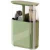 1PC Chopstick Holder For Storage Chopstick Spoon Wall Mounted Chopstick Holder Kitchen Storage Box With Lid Press Lift Drainable