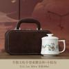 High-grade white porcelain tea cup, office personal gift box, mug, water cup, new Chinese-style household tea cup with lid