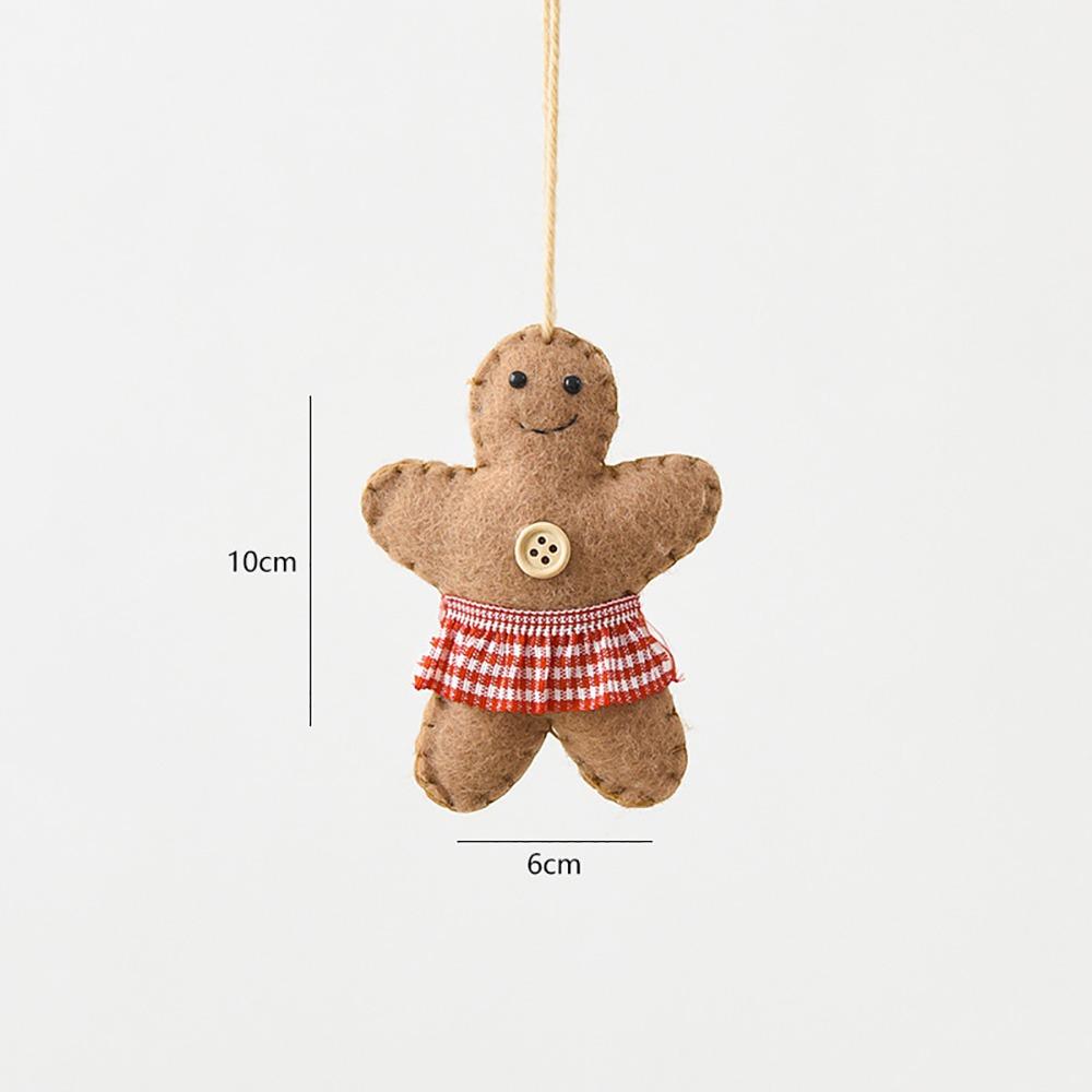 Felt Christmas Hanging Pendant Multicolor Christmas Tree Decoration Drop Ornament  Home Decoration