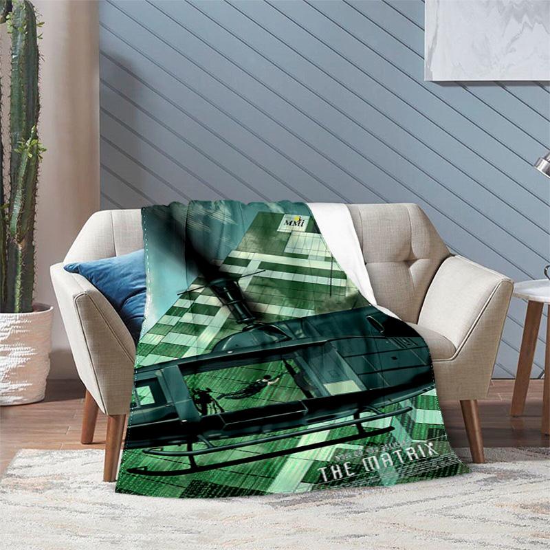Matrix Blanket Suitable All Seasons Soft Comfortable Sofa Office Home Blanket Holiday Birthday Gift Blanket Soft And Comfortable Sofa Blanket Sheet