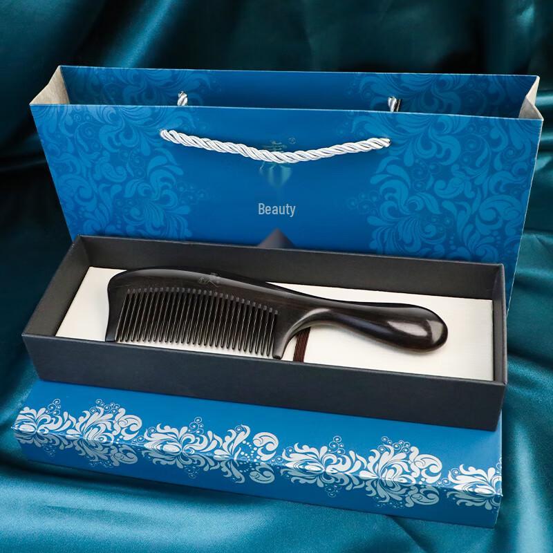 Yu Meiren Ebony Wood Hair Comb