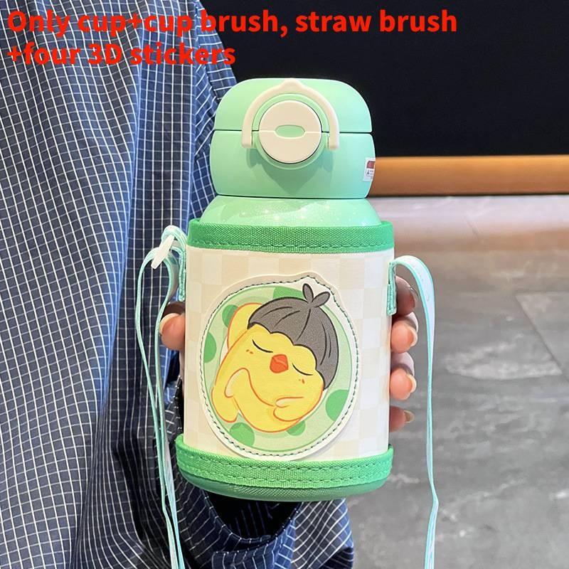 Kids Insulated Water Container With Large Volume And Portable Design For School And Picnic