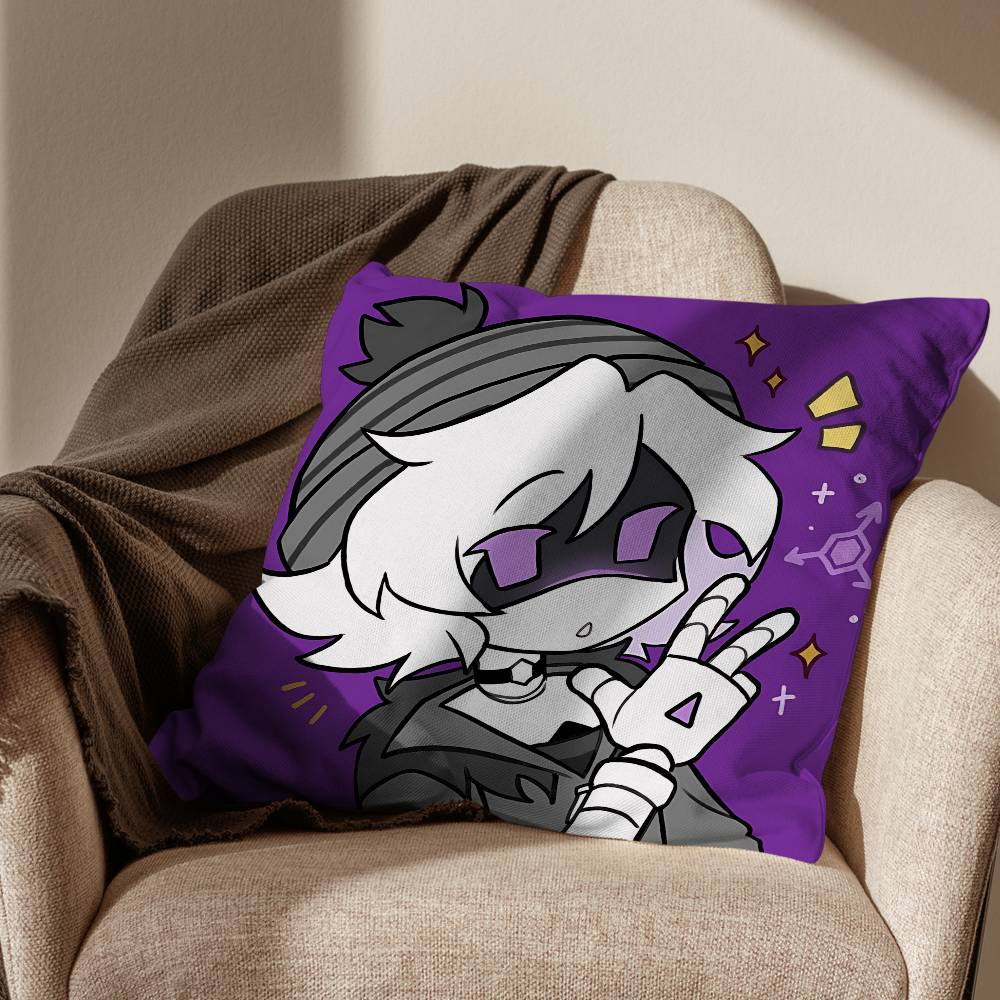 Cool N and Uzi Murder Drones Pillow Case Office Cushions Suitable For Sofa Car Bedroom Decorative Cushion Cover