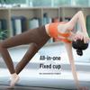 Backless Sports Bra for Women - 2026 Shockproof Pilates Fitness Bra with Fixed Chest Pad