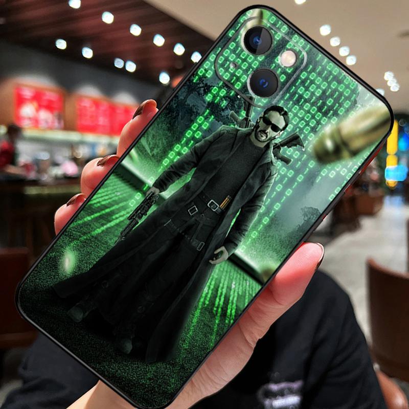 Matrix For Apple iPhone 11 14 12 Pro Max 7 8 Plus X XS XR SE 2020 13 Pro Max Phone Back Cover Coque