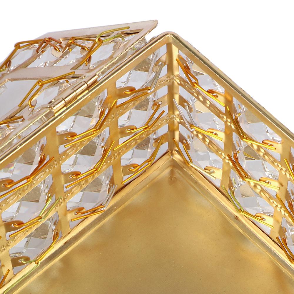 Tissue Box Bar Napkin Box Crystal Cube Napkin Dispenser Square Bedroom Office Hotel Cafe Coffee European-style