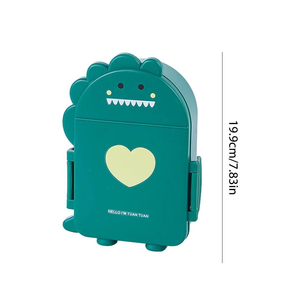 

Ланч-бокс из нержавеющей стали для детей, школьный кавайный бенто-бокс, портативный герметичный контейнер для хранения продуктов питания для учащихся начальной школы/офисных работников