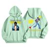 Unisex Casual Letter Print Hoodie Long Sleeve Loose Fit Sweatshirt for Men and Women