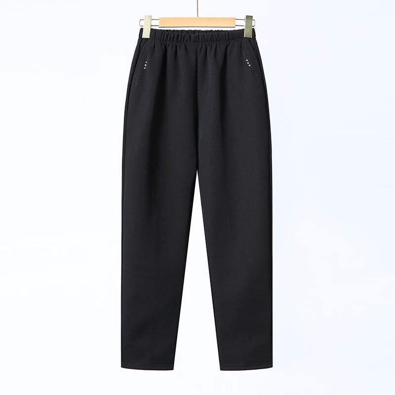 ROMON Women's Mid-Rise Casual Tapered Trousers