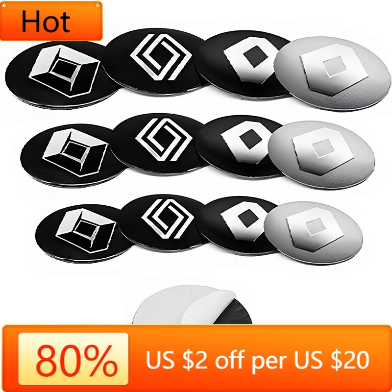 Vnitřní samolepky 4 ks 56/60/65 mm Samolepky na kola auta Kryt středového náboje Znak auta Odznak Nálepka Pro Renault Megane 2 3 Clio Koleos Ka