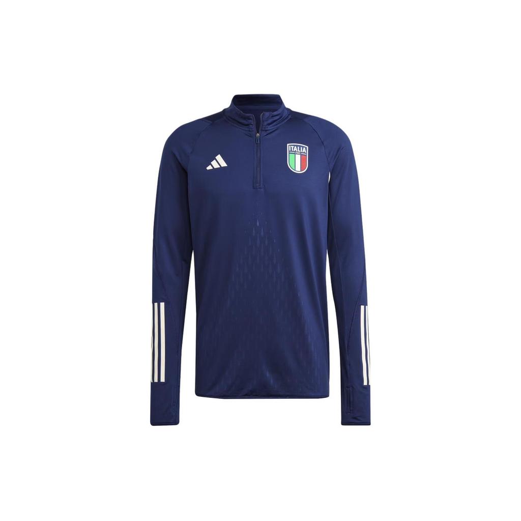 adidas ITALIEN TIRO 23 PRO OBERTEIL Soccer Jersey Team Italy Men's Dark Blue HS9848