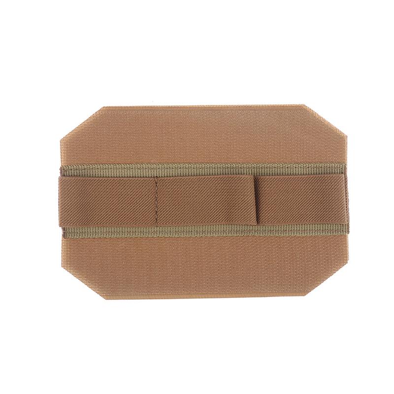 

Portable Bag Insert Elastic Holder Elastic Loop Panel Hook And Loop Organizers Pouch Insert Attachment With Hook Fastener Khaki 3 holes