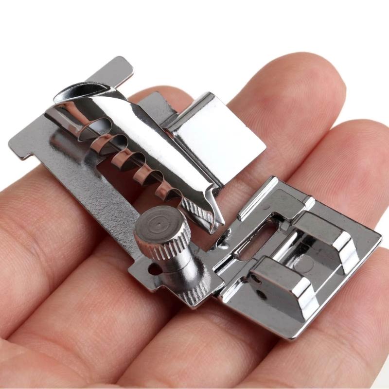 Adjustable Binder Foot Sewing Machine Presser Foot Easy to Use Bias Binder Binding Foot for Sewing Machines