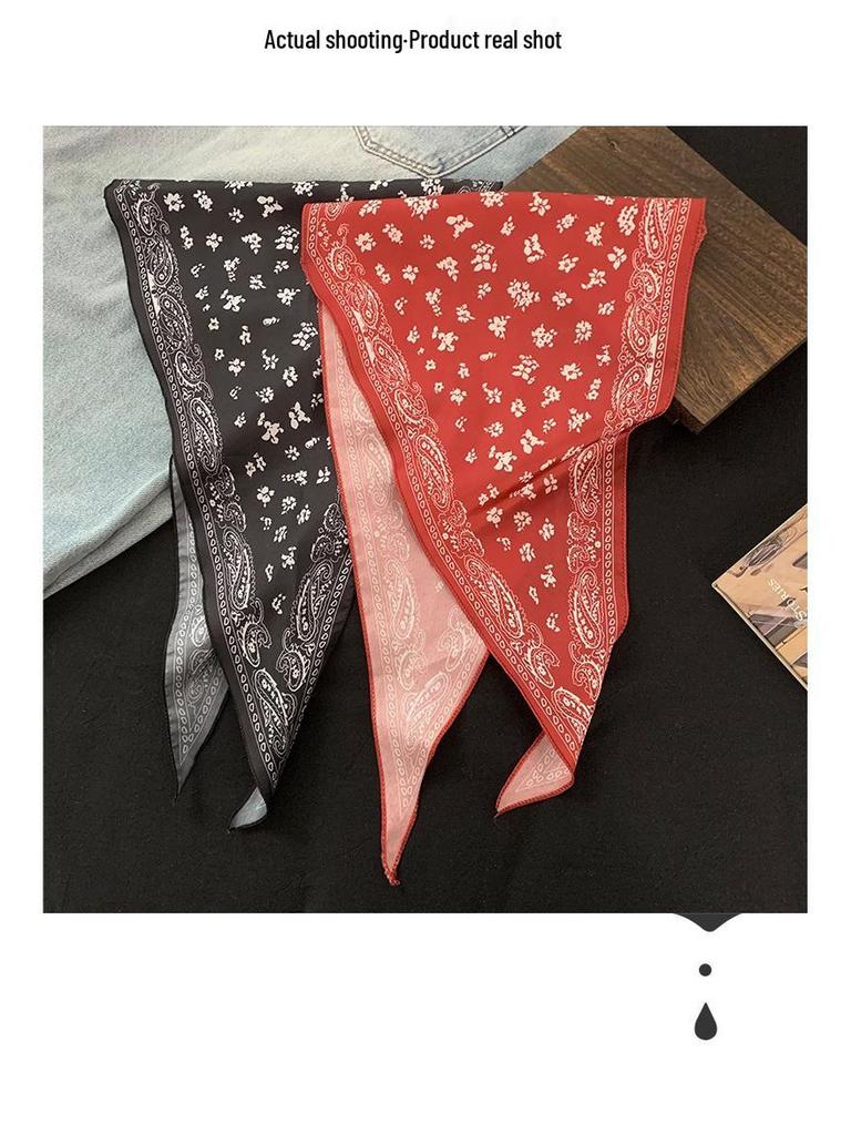 Product Name: "Women's Red Layered Belt Scarf - Sweet and Stylish Waist Accessory"