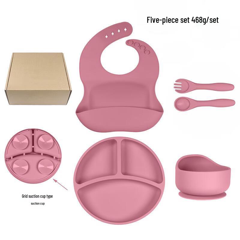 Minana Baby Silicone Feeding Set