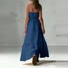 Lässiges und modisches Damenkleid, Langer Rock