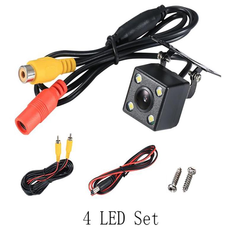 Vehicle Car Rear View Camera Universal 12LED Night Vision Backup Parking Assistance Reverse Waterproof Wide Angle HD Color Image