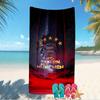Beach Towel with FC Bayern München logo Pattern - soft,absorbent,machine washable Lightweight&Modern,swimming,Travel Essentials