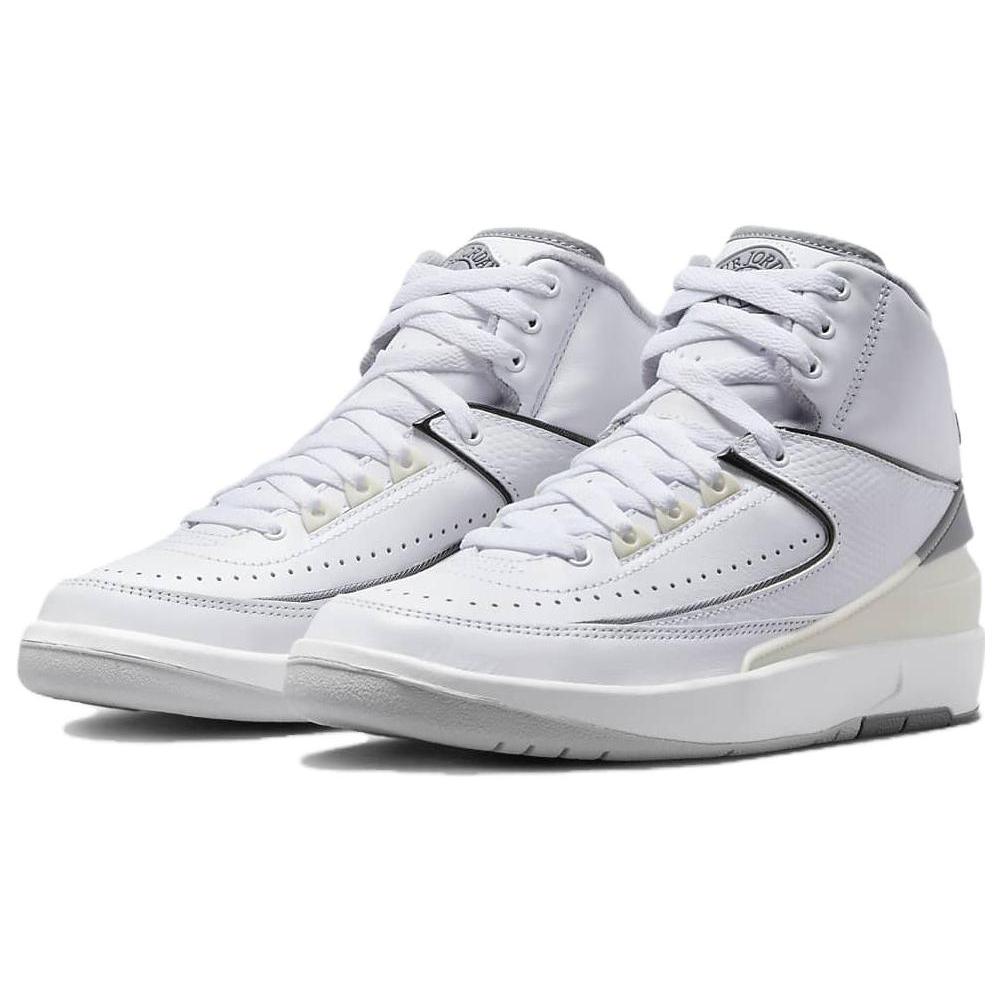 New Jordan 2 Retro Cement Grey GS DQ8562-100